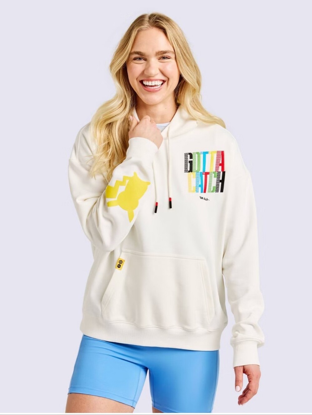 NWT - Pokemon X Target Cream Hoodie - Gotta Catch 'Em All - Picture 2 of 6